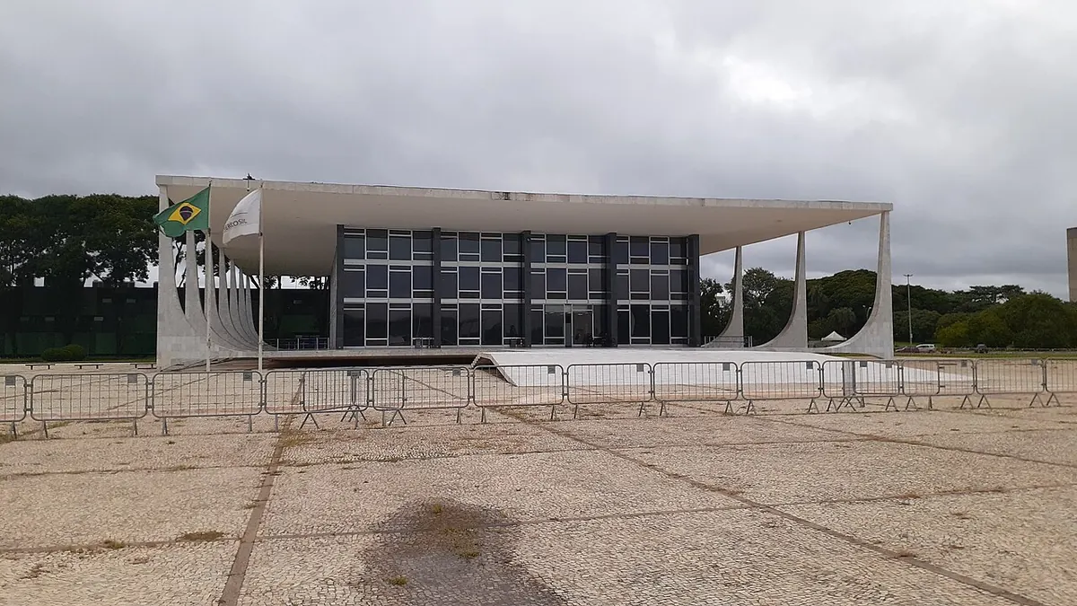 Edifício-sede do Supremo Tribunal Federal.